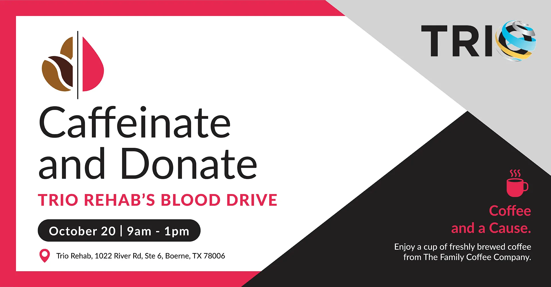 Caffeinate & Donate Blood Drive